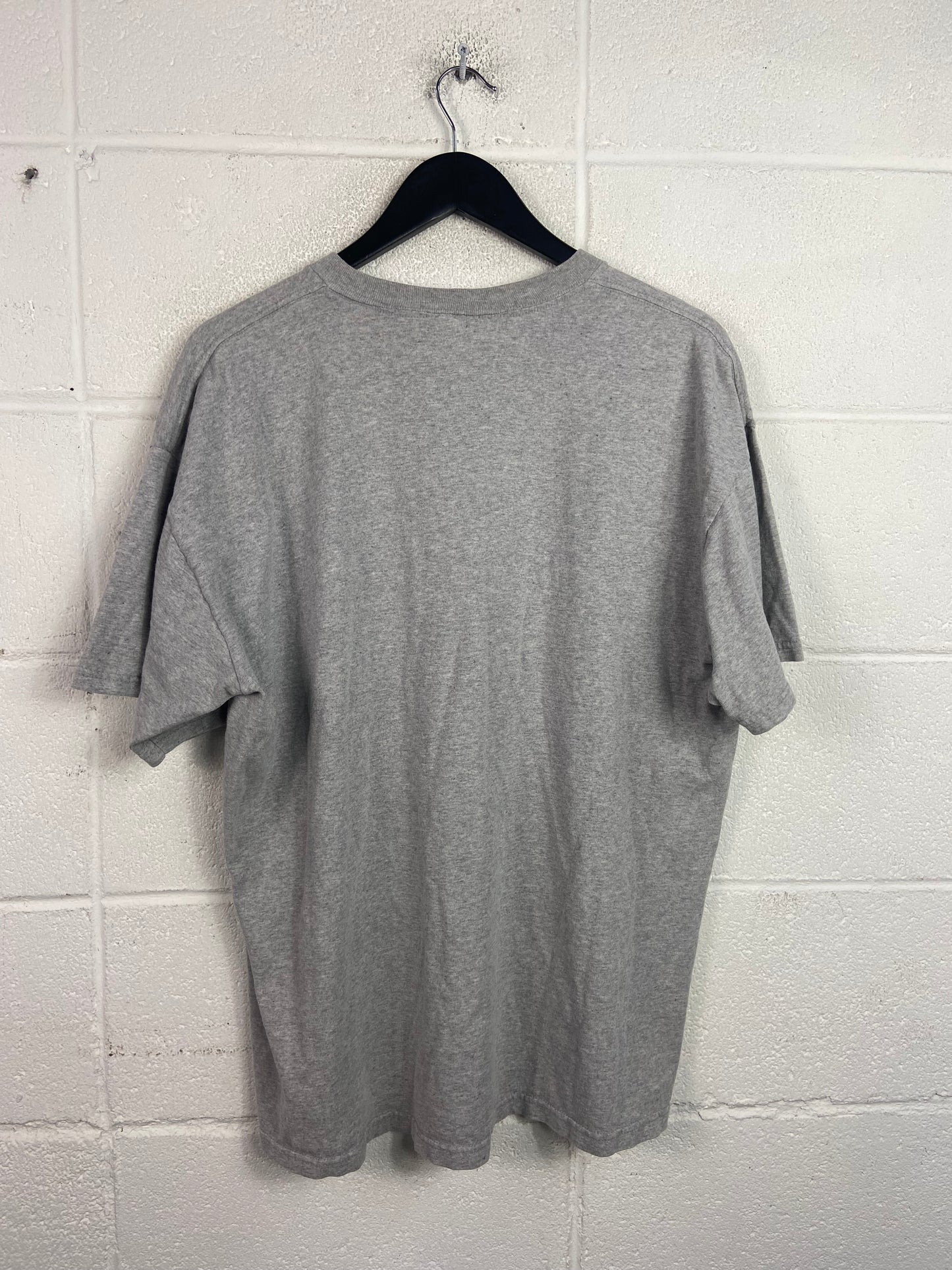 VTG Nike Grey/Teal Swoosh Tee Sz XL