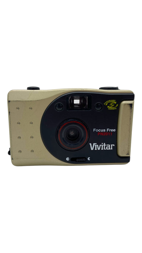 Vivitar PN2011 Focus Free-Panoramic 35mm Point & Shoot Film Camera