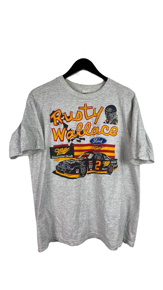 VTG Rusty Wallace Miller Racing NASCAR Tee Sz XL