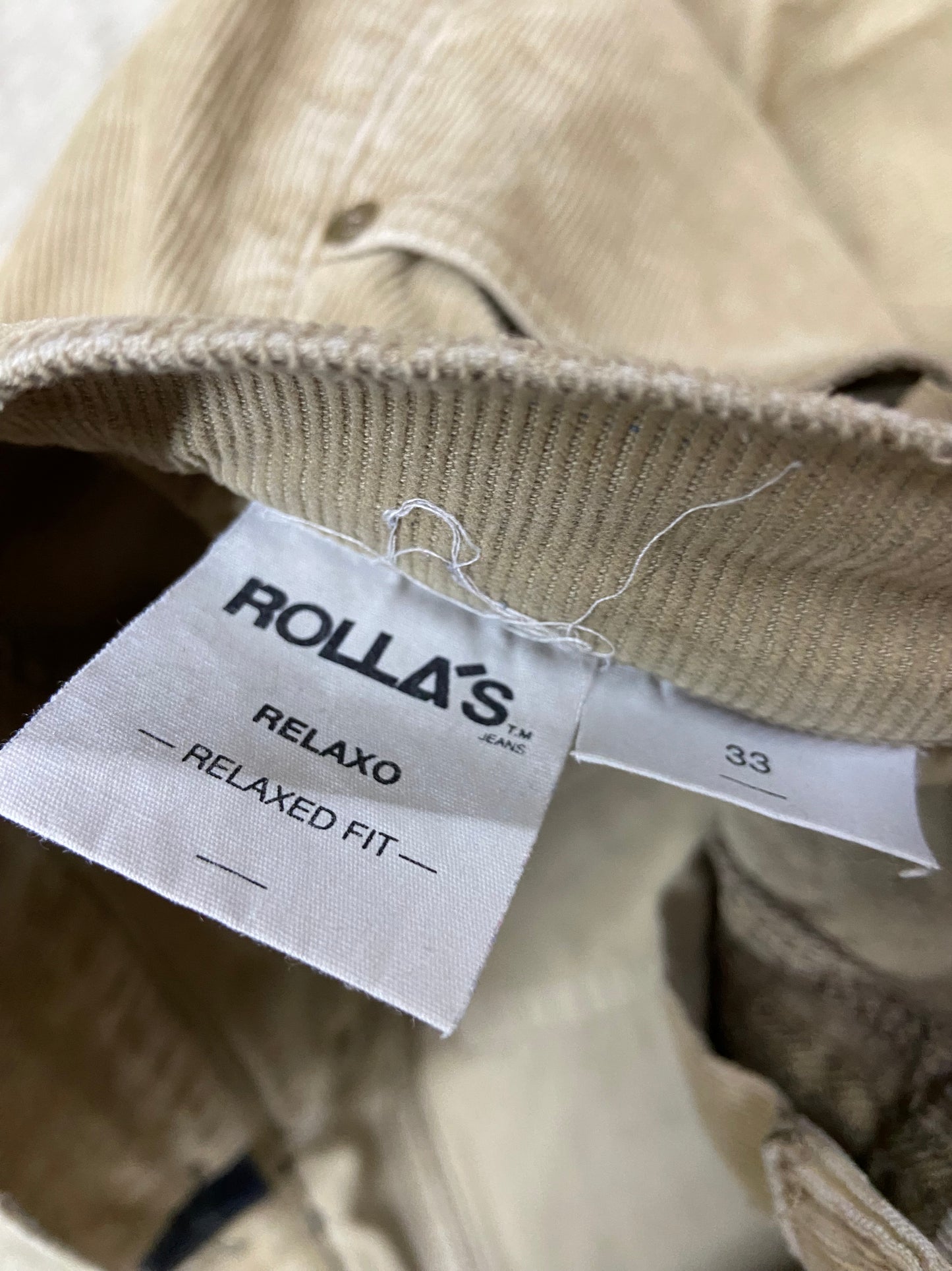 Rolla's Corduroy Pants Sz 32x26