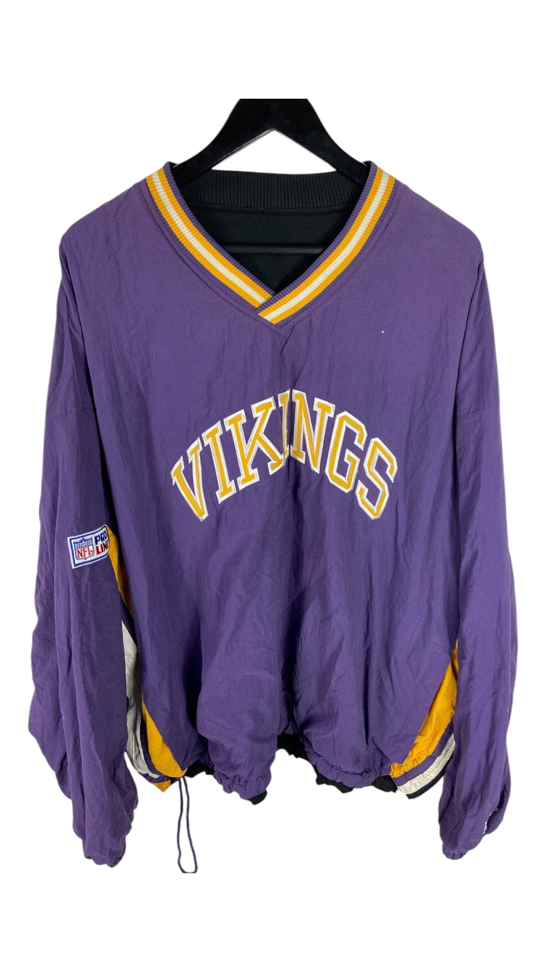 VTG Starter Reversible Minnesota Vikings Pullover Sz XXL