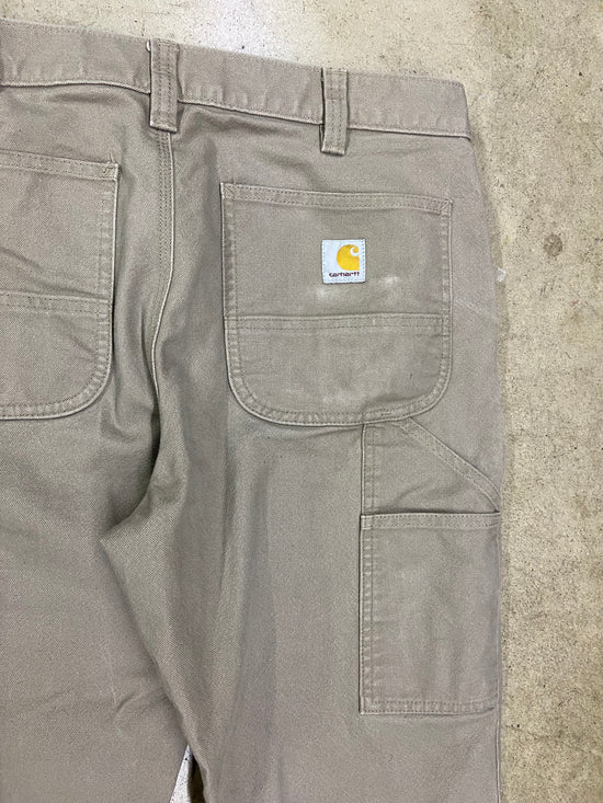 Carhartt Tan Carpenter Pants Sz 33x29