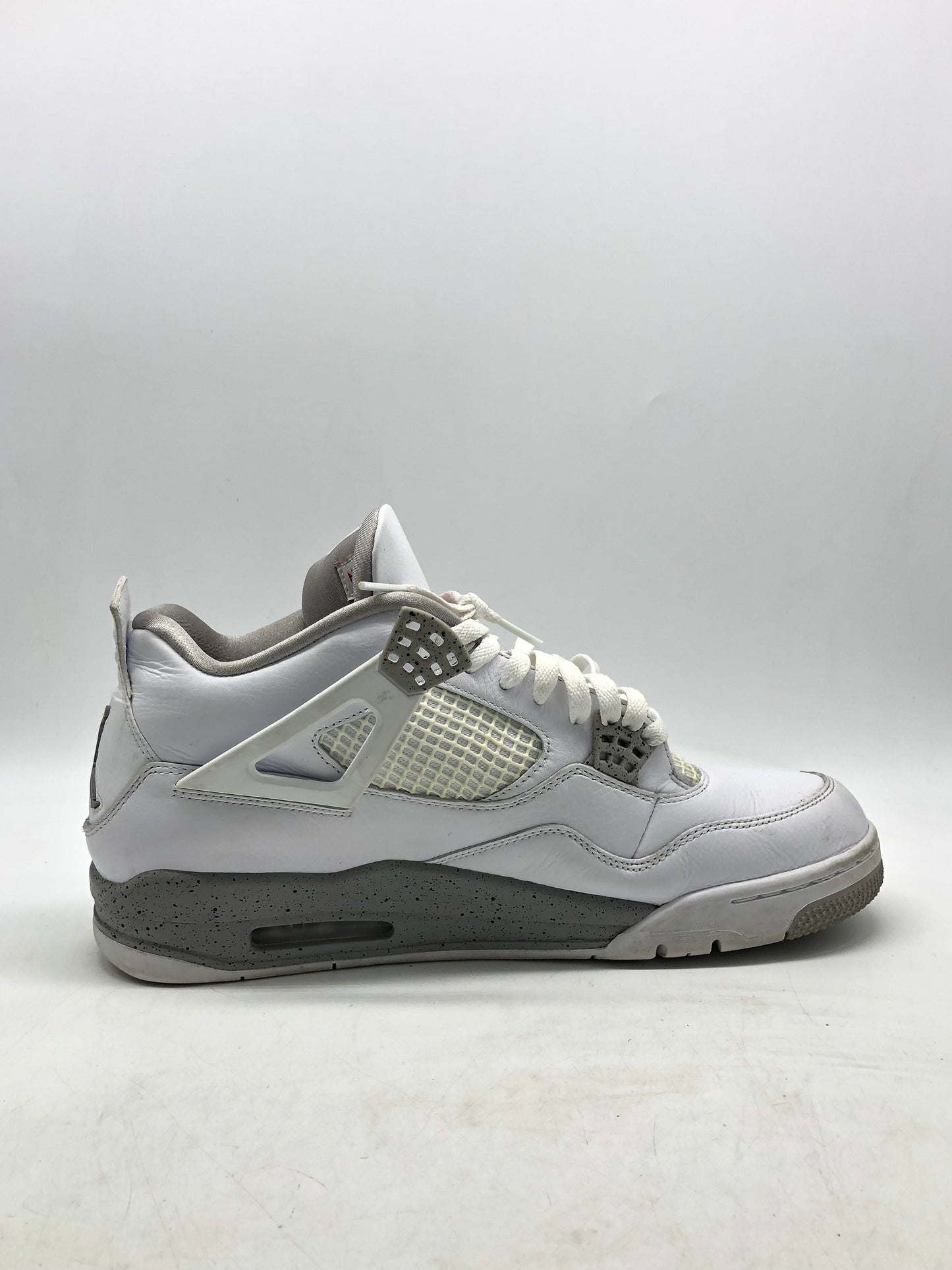 Preowned Jordan 4 Retro White Oreo (2021) Sz 12M/13.5W CT8527-100