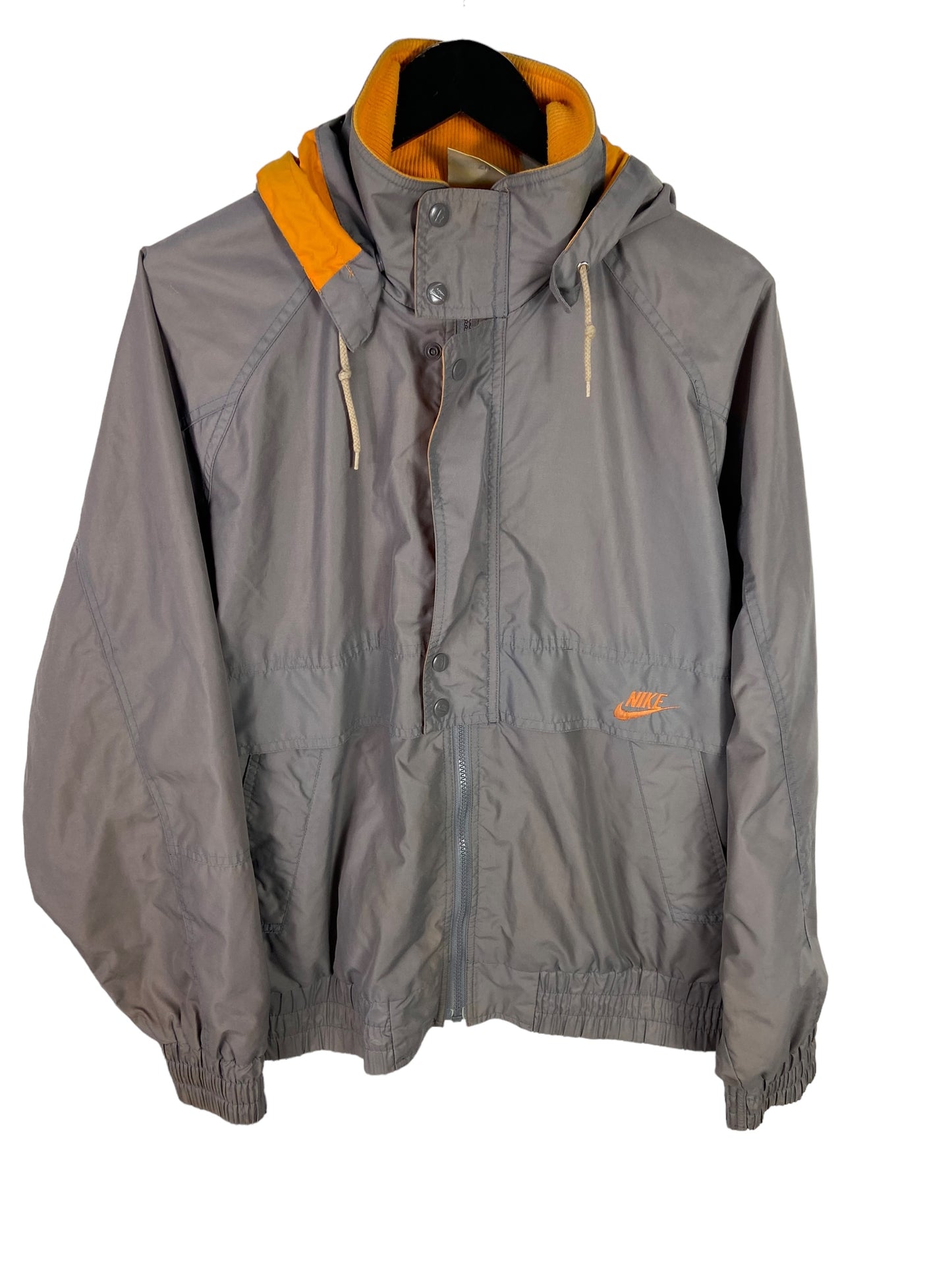 VTG Nike Vols Orange & Grey Hooded Jacket Sz L