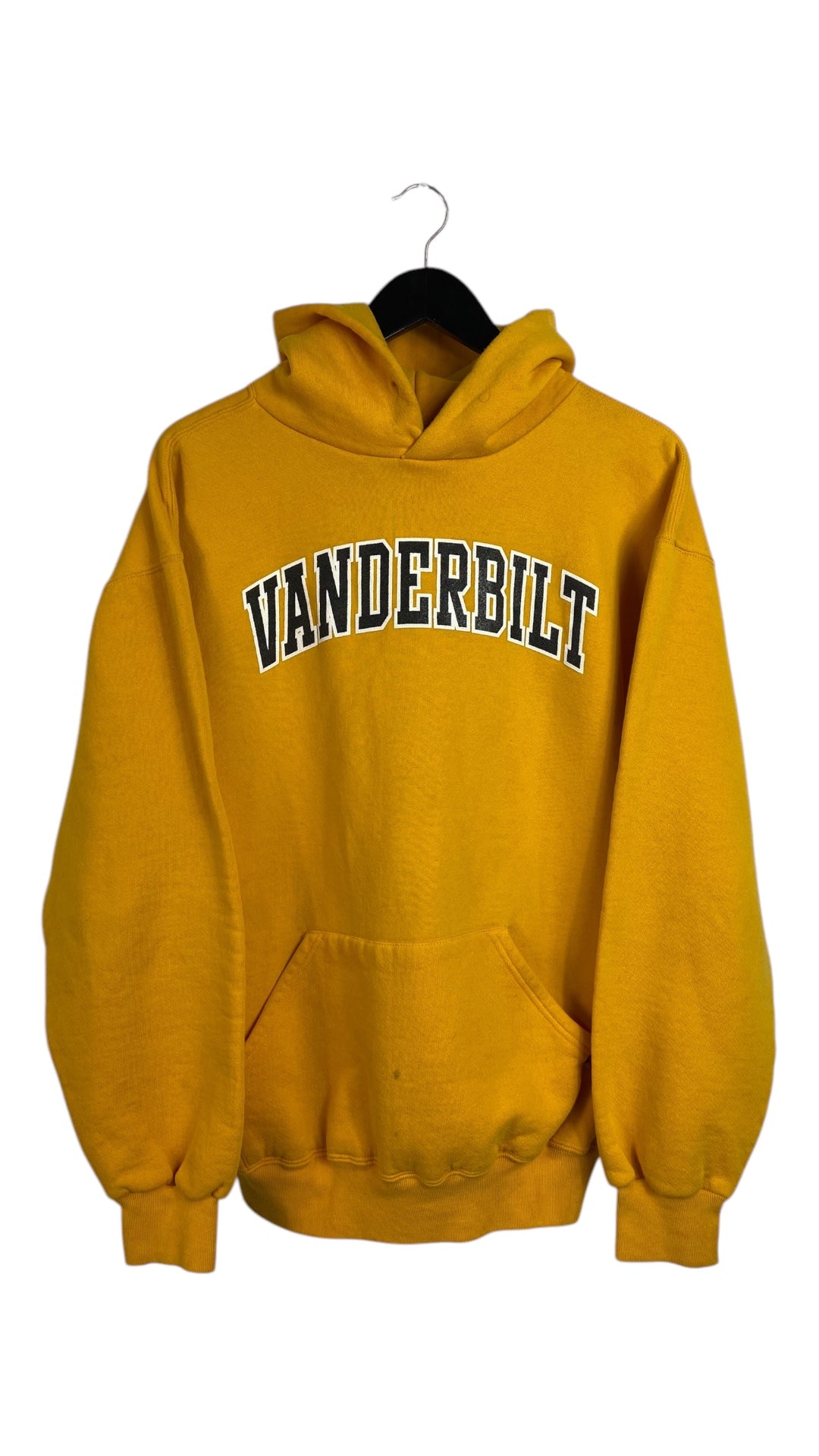 VTG Vanderbilt Russell Athletic Yellow Hoodie Sz L/XL