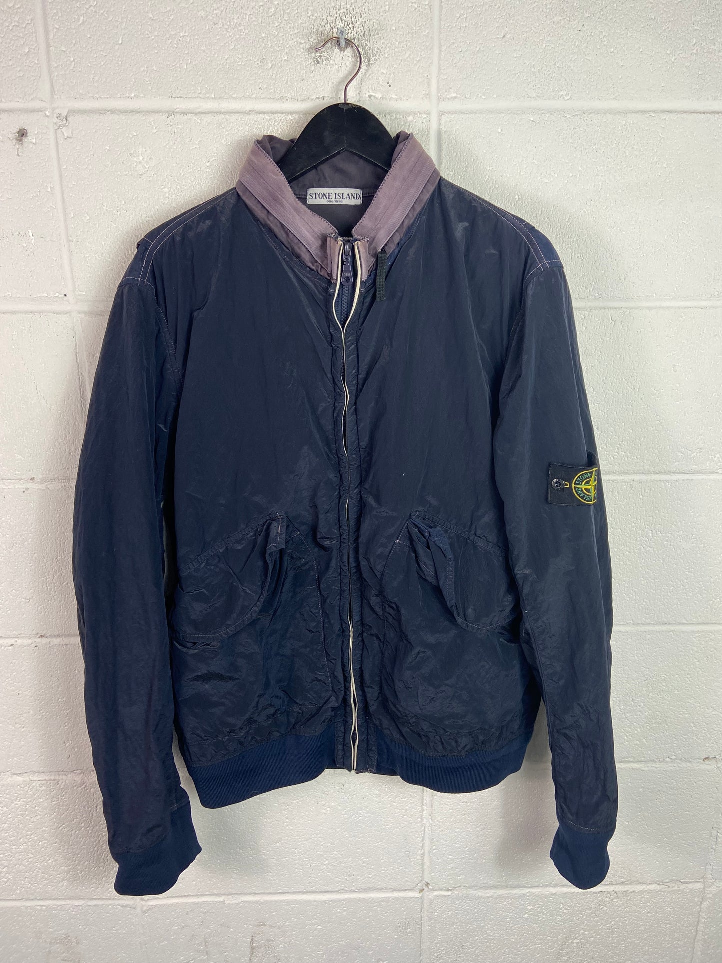 VTG Stone Island Sportswear Windbreaker Navy Jacket Sz XL