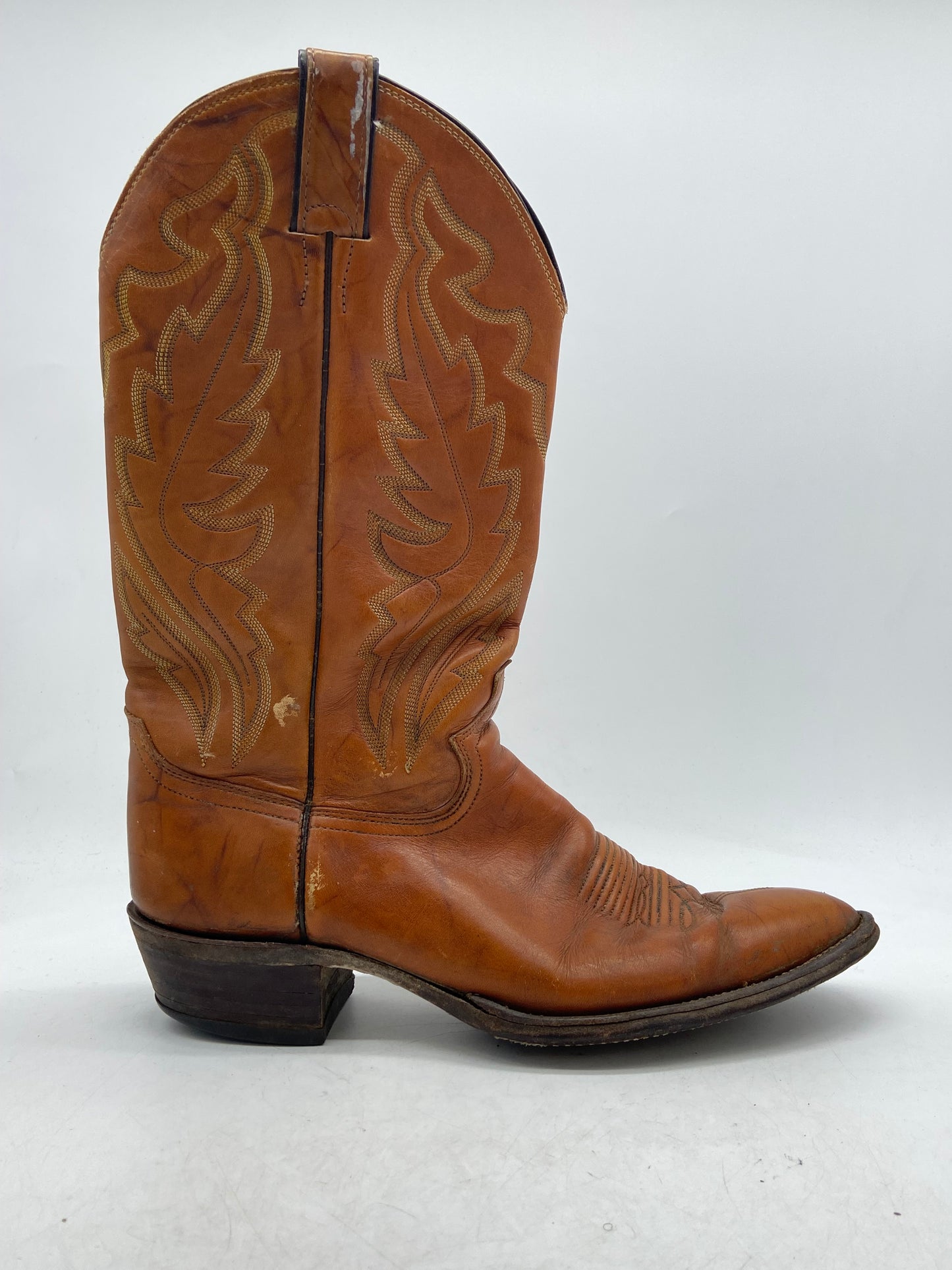 Preowned Patina Cowboy Boots Sz 9.5M