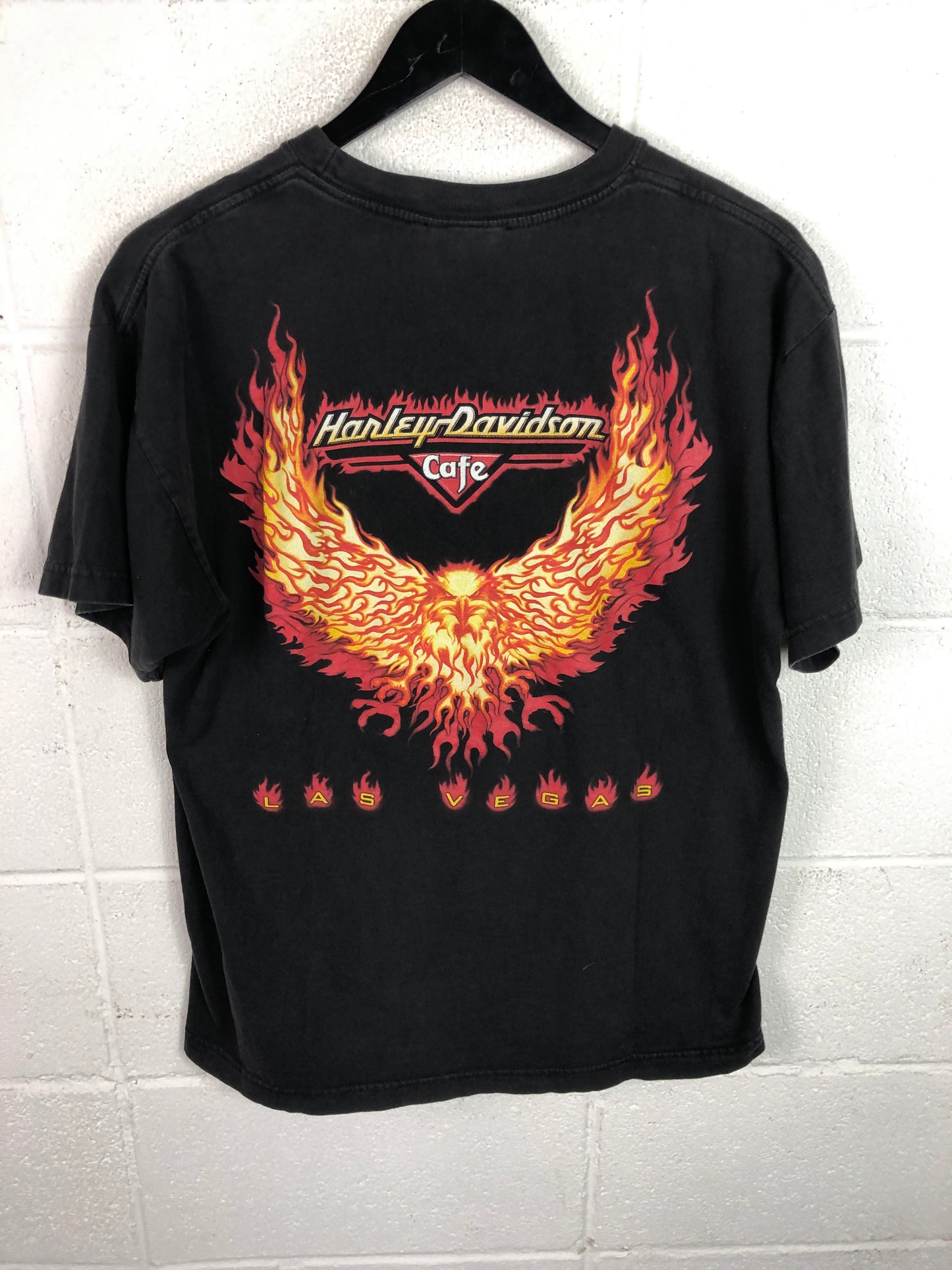 Harley Davidson Las Vegas Cafe Tee Sz Med