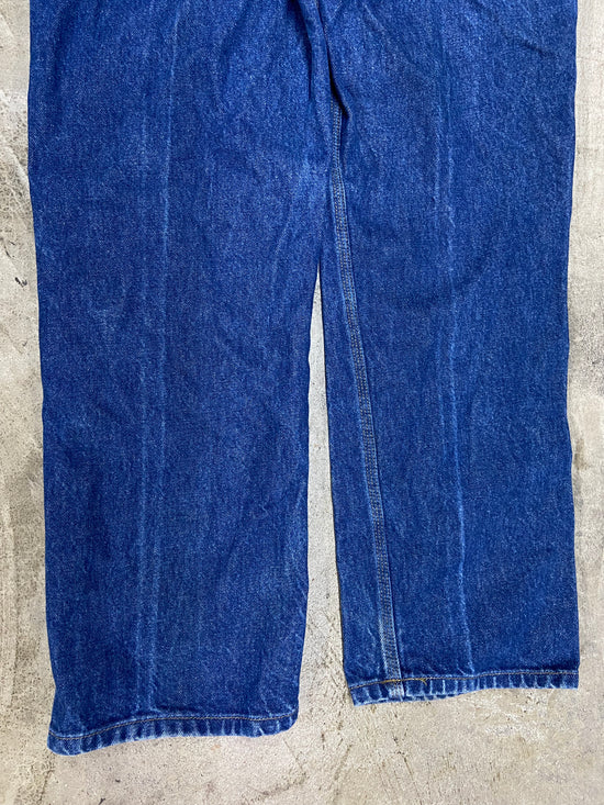 VTG Carhartt Blue Denim Relaxed Jeans Sz 32x30