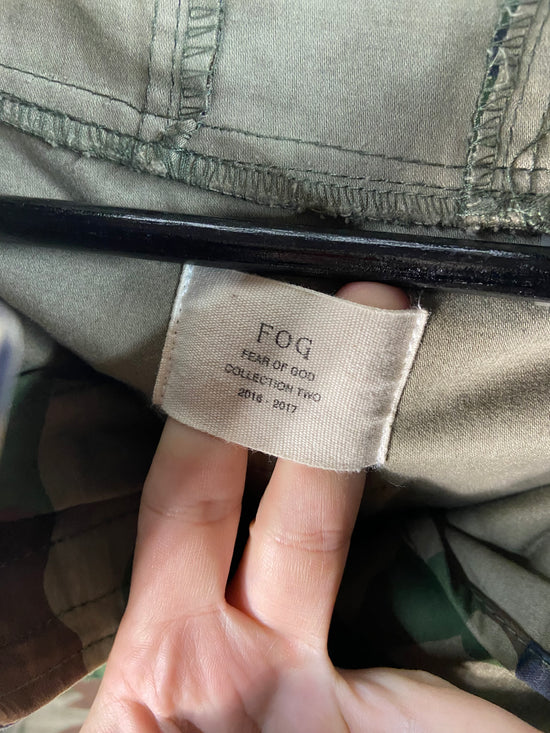 Fear Of God Camouflage Anorak - Collection Two Sz Small