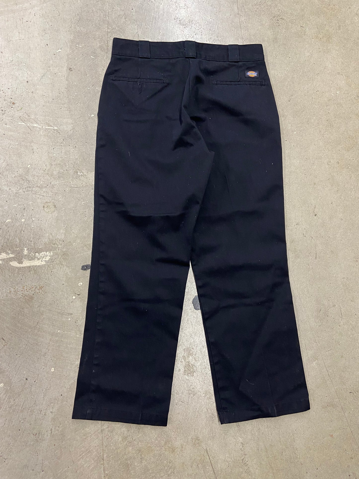 VTG Dickies Black Relaxed Chino Pants Sz 34x28