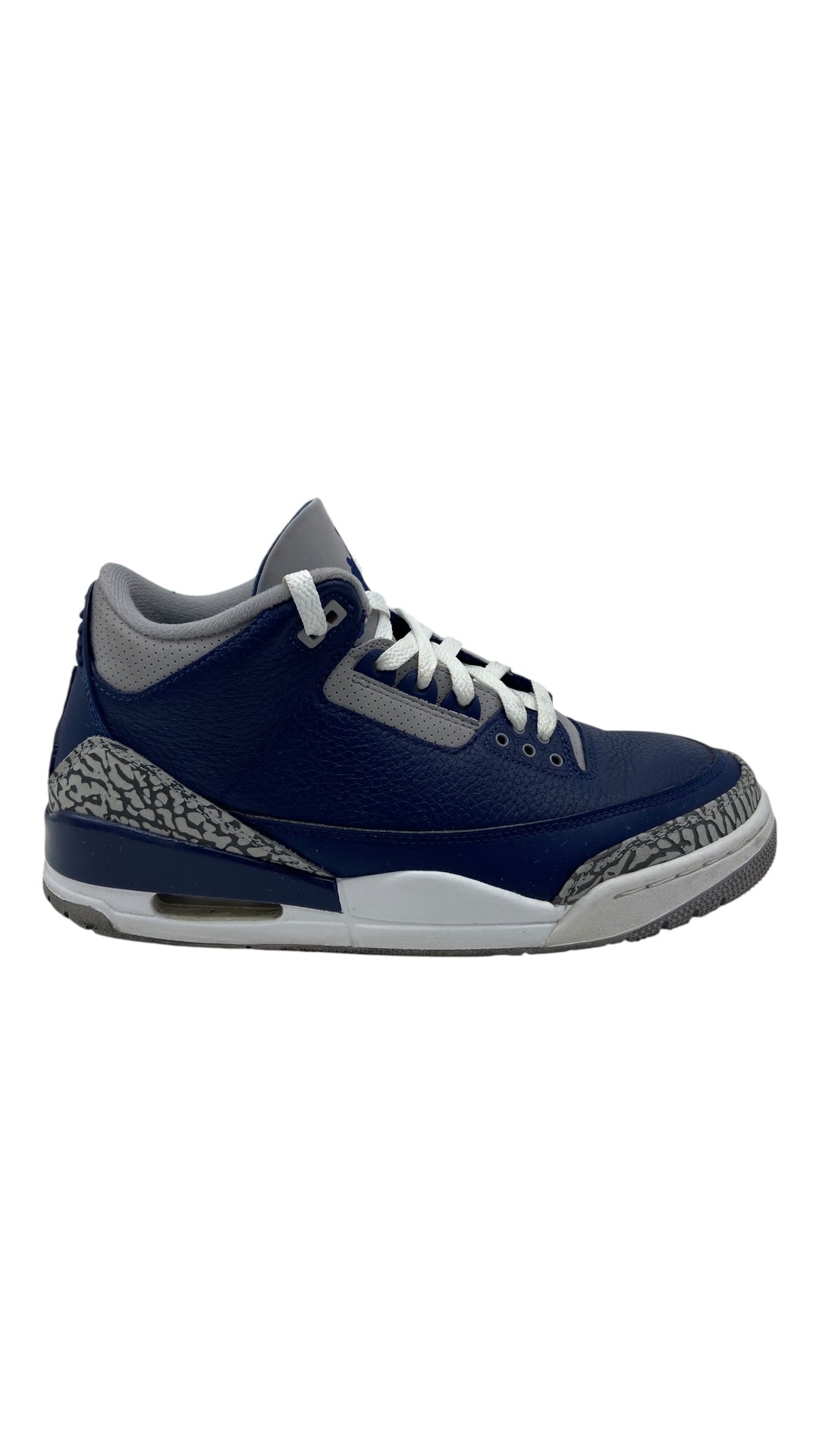 Preowned Jordan 3 Retro Georgetown (2021) Sz 9M/10.5W - CT8532-401