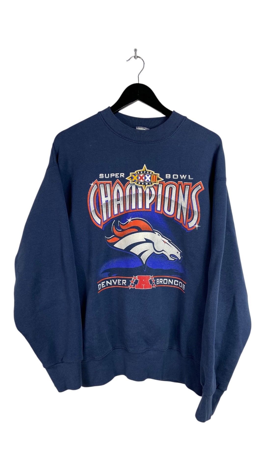 VTG Denver Broncos Super Bowl Champions Sweatshirt Sz L/XL