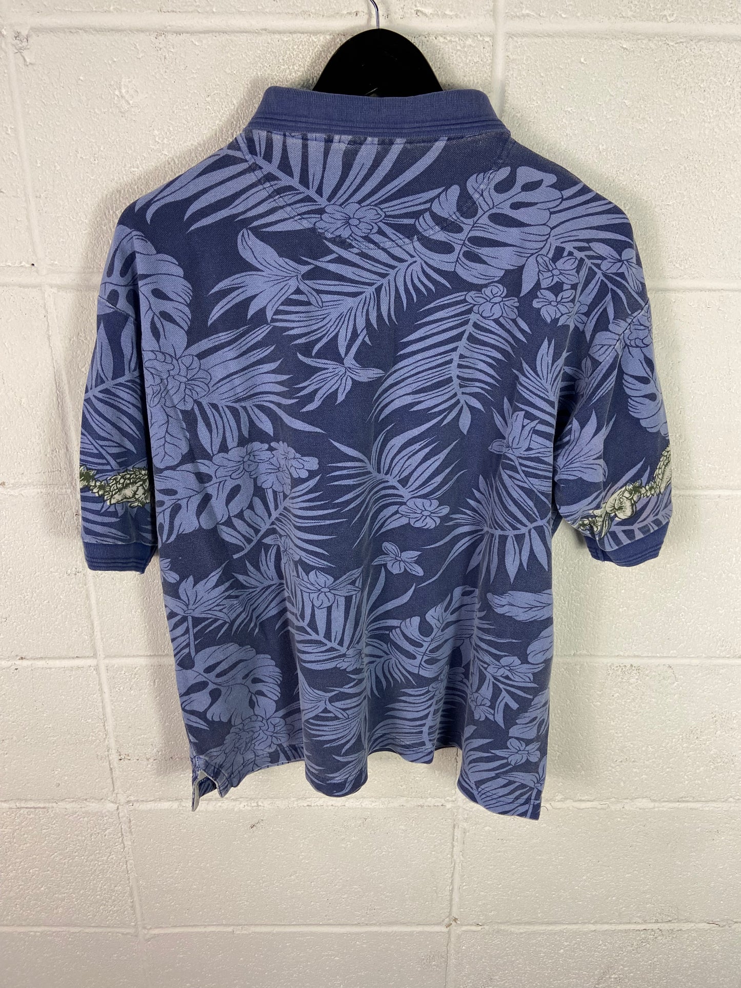 Vtg Florida Gators Tropical Polo Sz L