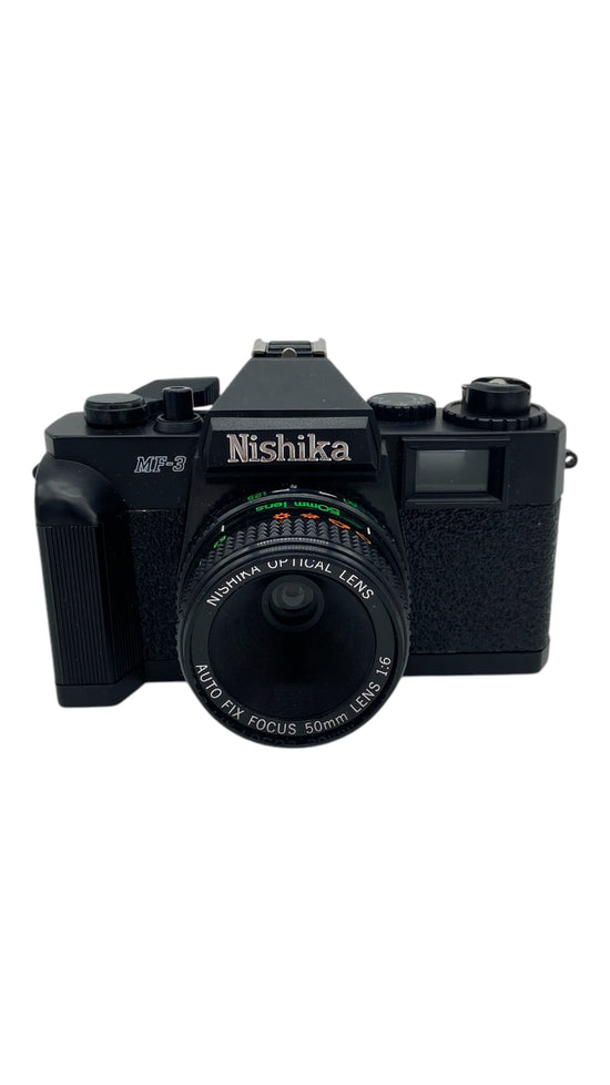 Nishika  MF-3 Camera W/ Auto Fix Focus 50mm Lens