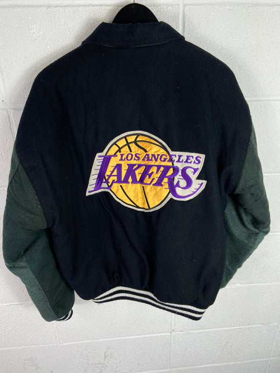 VTG Los Angeles Lakers Pro Team Varsity Jacket Sz L