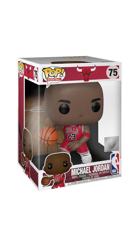 Funko Pop! NBA: Bulls - 10" Michael Jordan (Red Jersey)