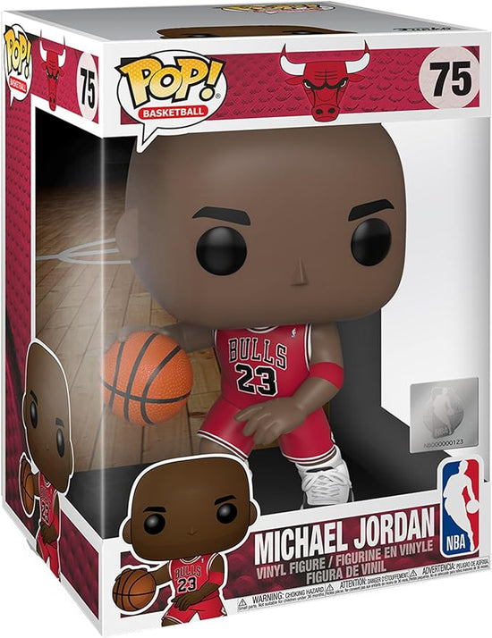 Funko Pop! NBA: Bulls - 10" Michael Jordan (Red Jersey)