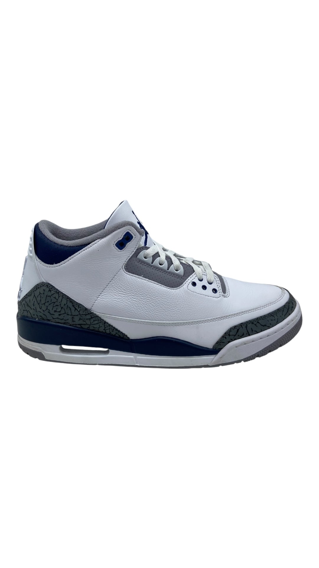 Preowned Jordan 3 Retro Midnight Navy Sz 12M 13.5W CT8532 140