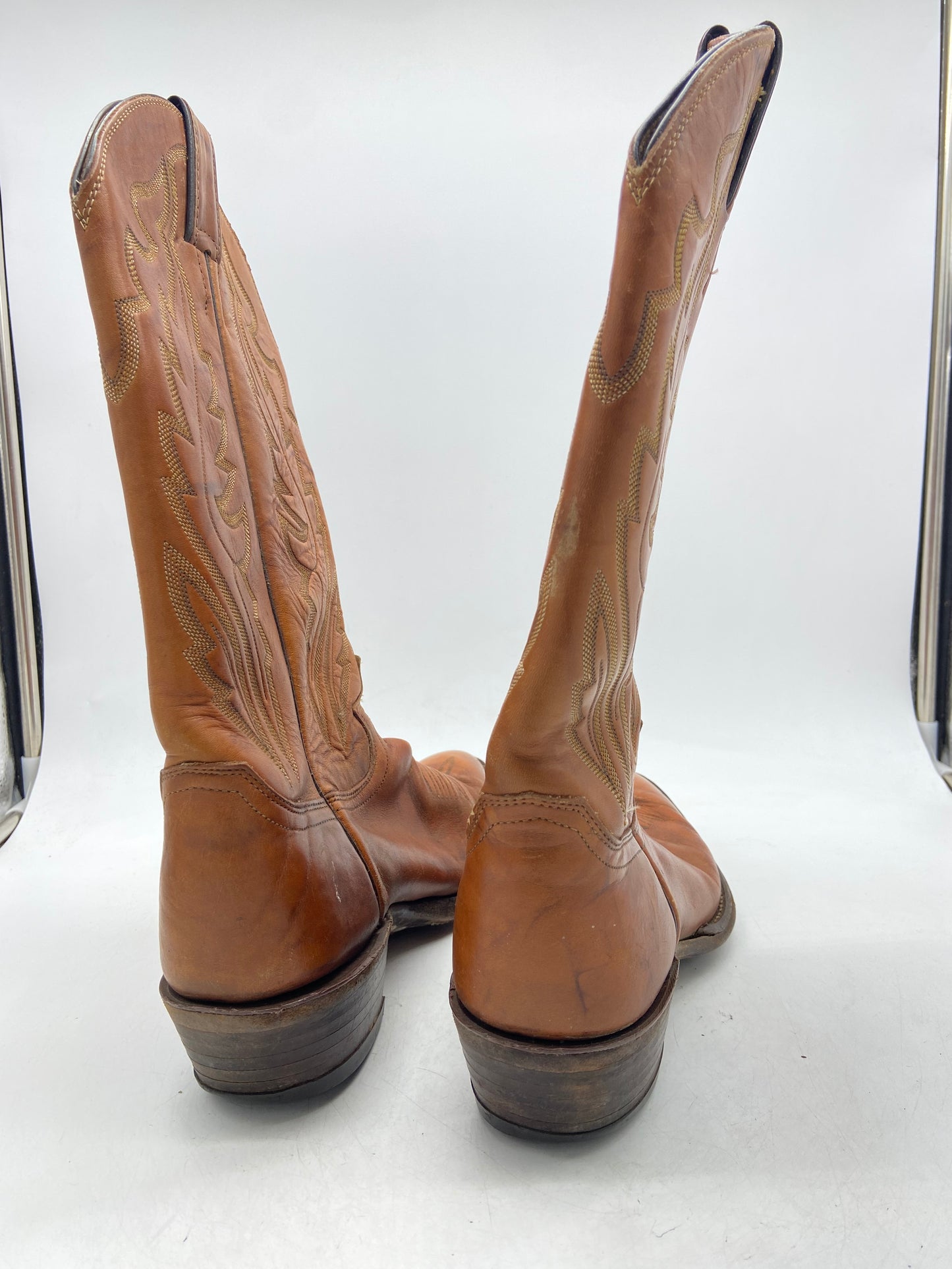 Preowned Patina Cowboy Boots Sz 9.5M