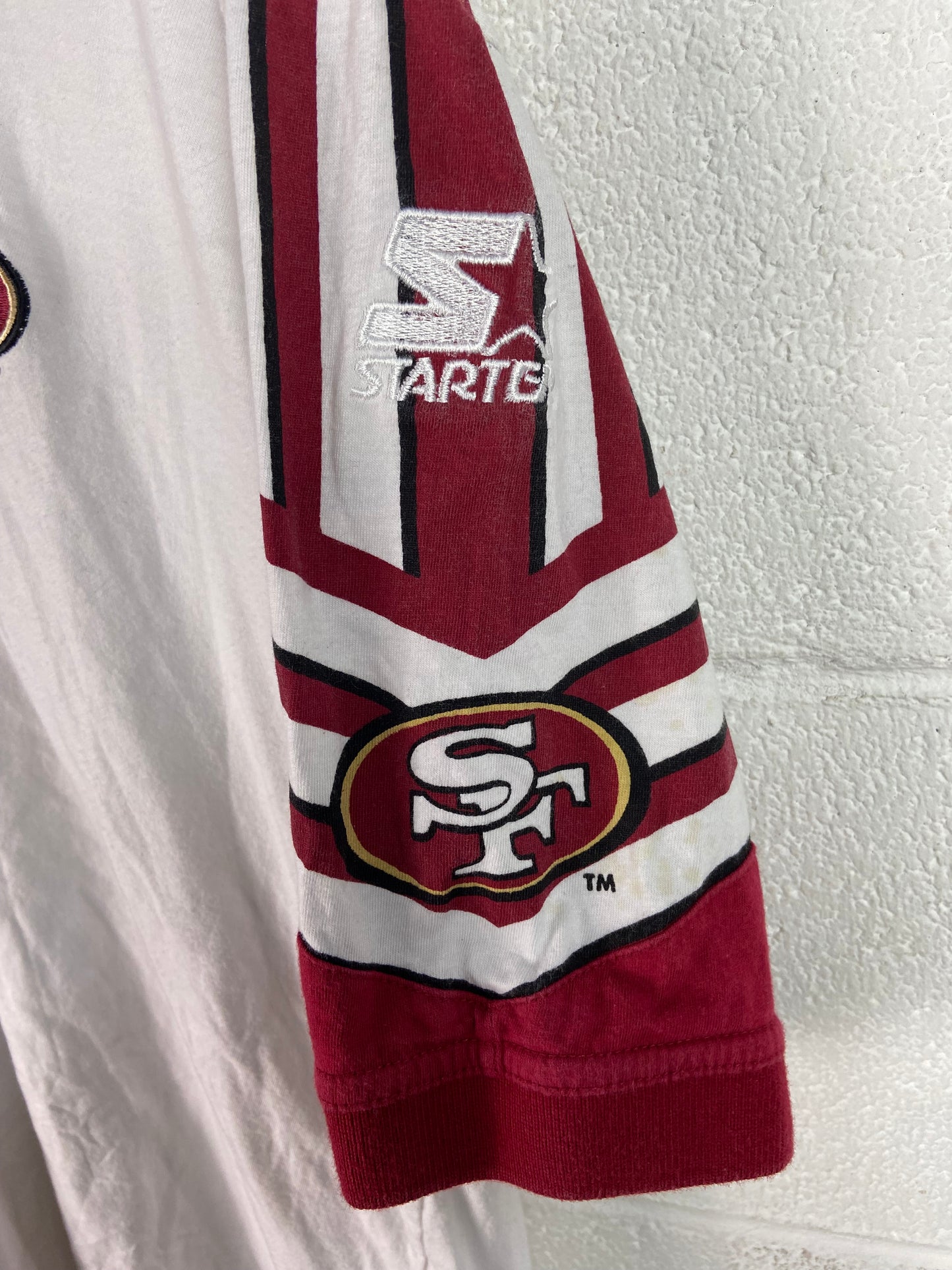 VTG San Francisco 49ers Starter Pro Line Polo Shirt Sz L/XL
