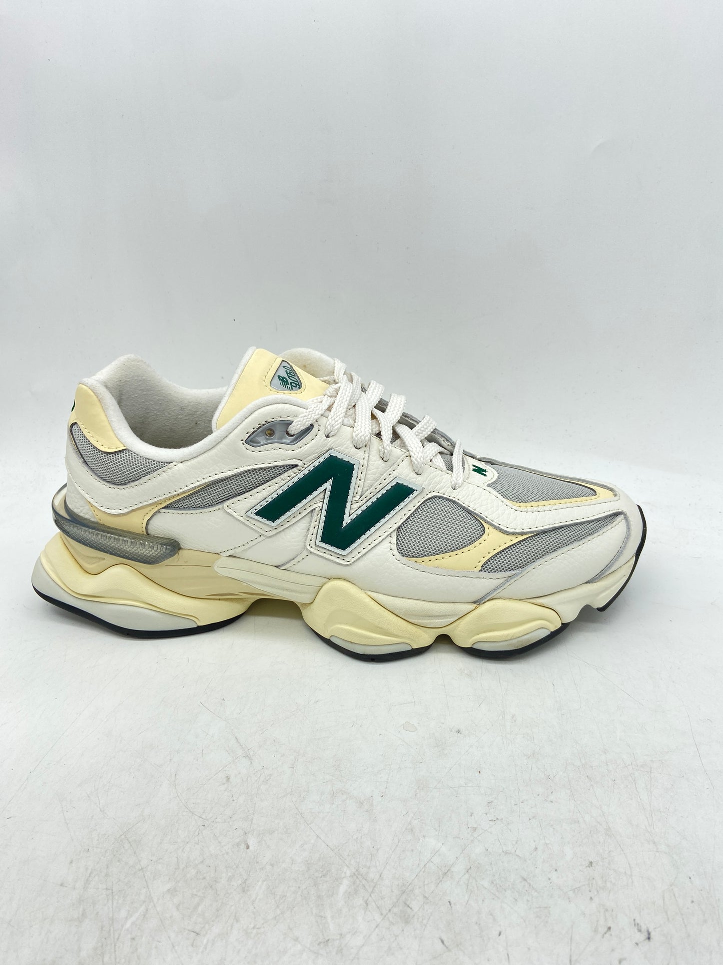 Preowned New Balance 9060 Sea Salt Yellow Sz 10.5M/12W  U9060ESE