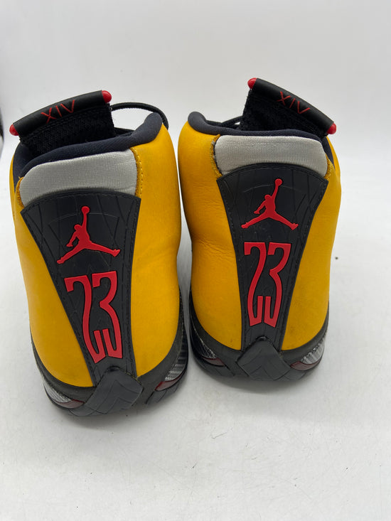 Preowned Air Jordan 14 Retro 'Reverse Ferrari' Sz 14M/15.5W BQ3685-706