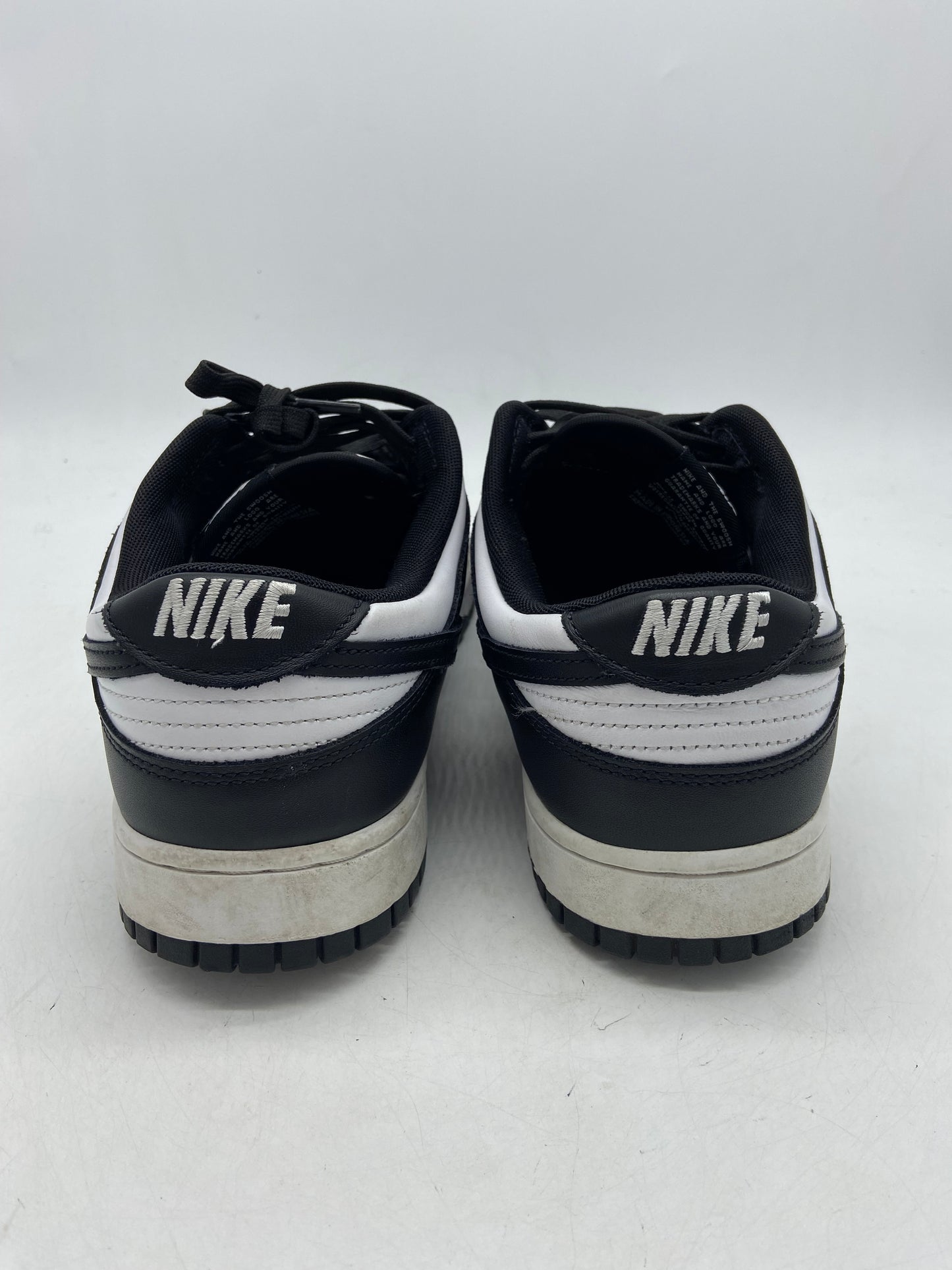 Beater Special Nike Dunk Low Retro White Black Panda Sz 12M/13.5W