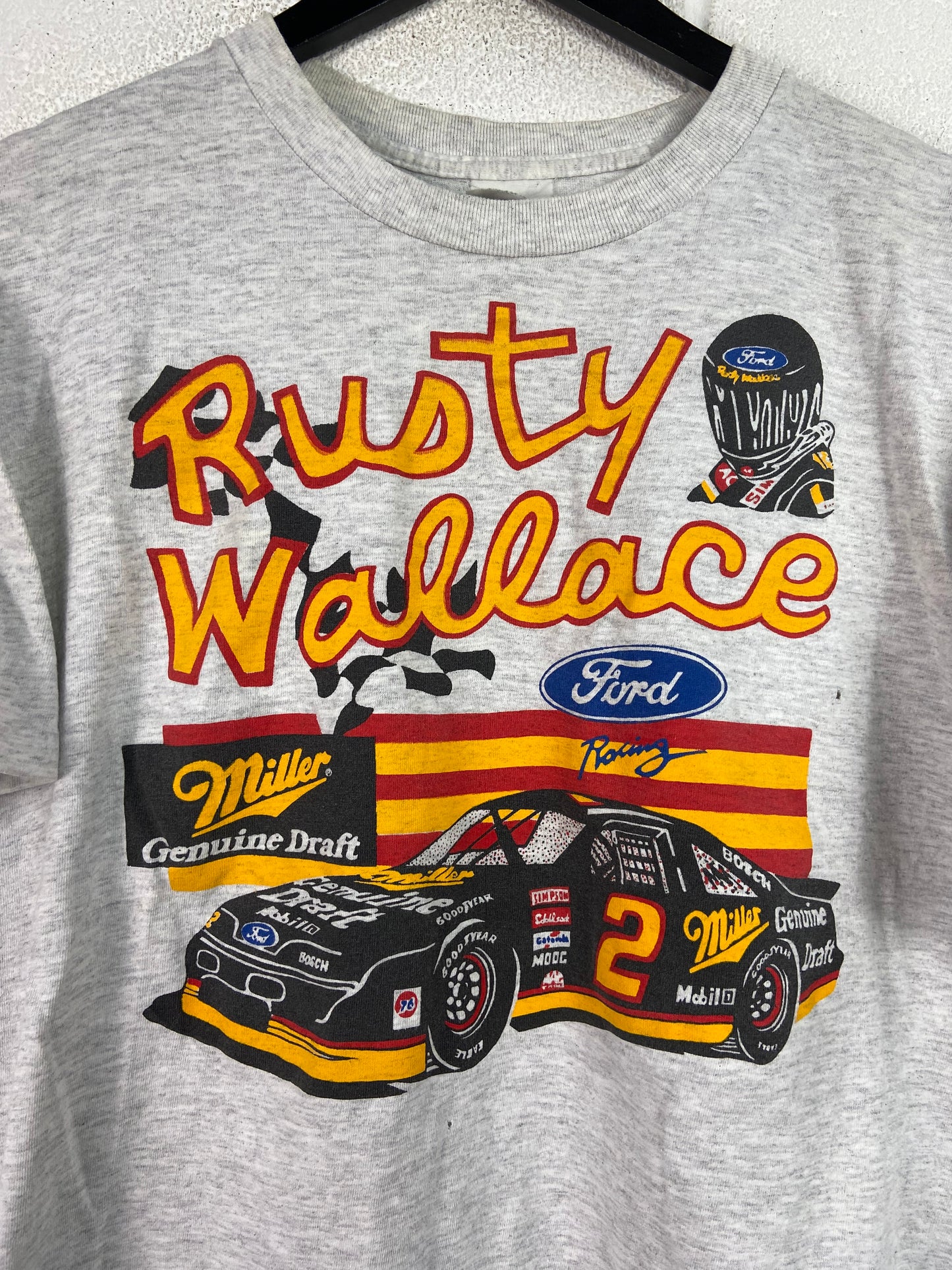 VTG Rusty Wallace Miller Racing NASCAR Tee Sz XL