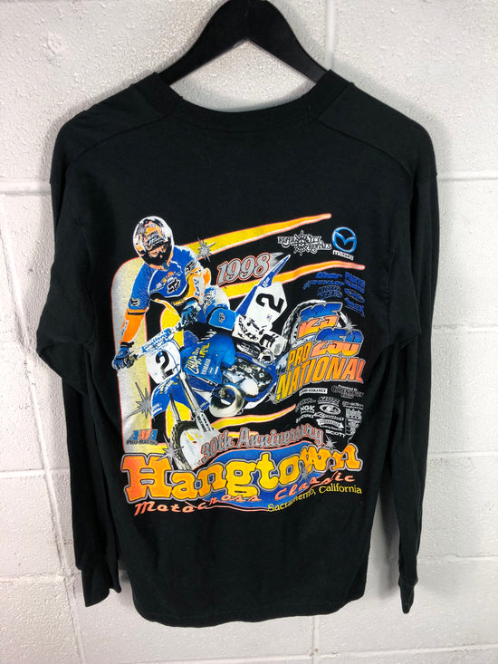 VTG Hangtown Motocross Graphic L/S Tee Sz Med