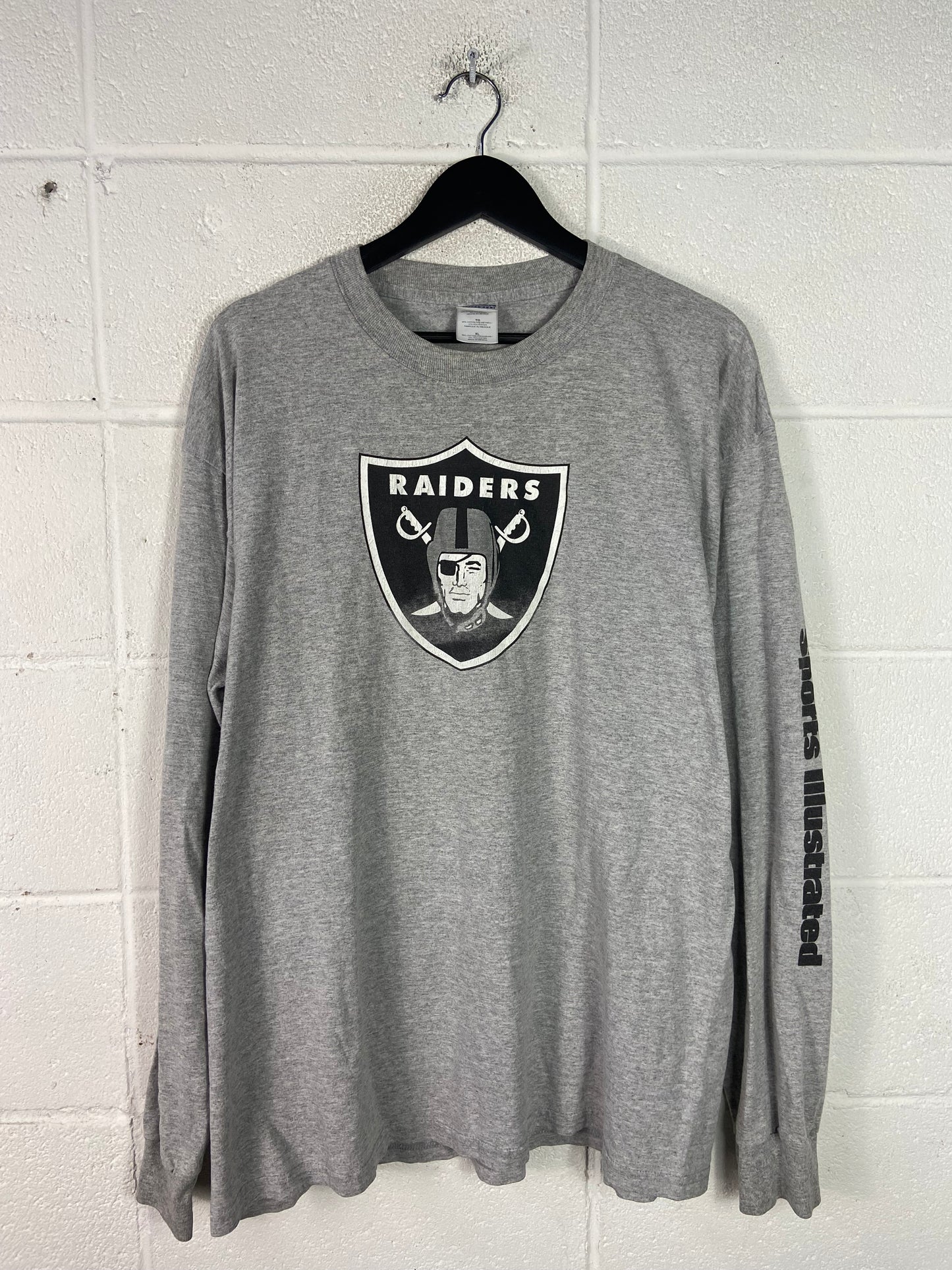 VTG Oakland Raiders Longsleeve T-Shirt Sz XL