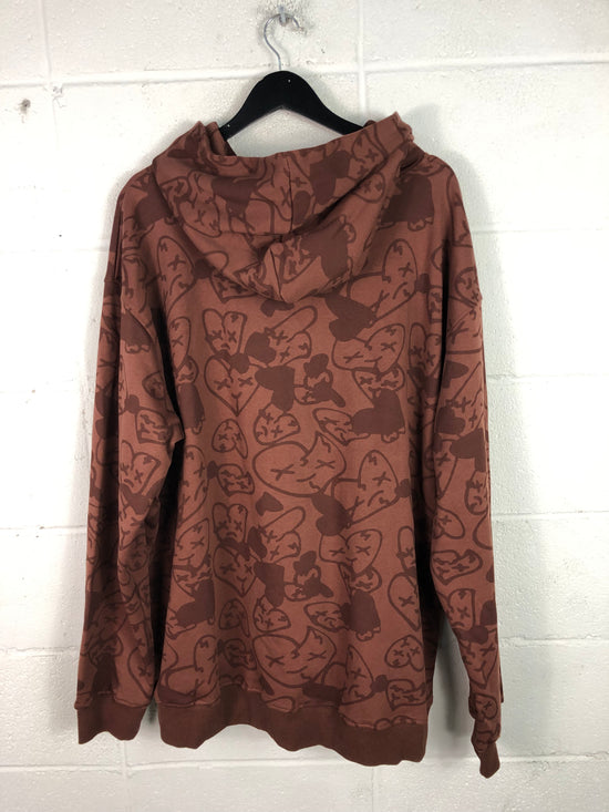 Royal Surge Brown AOP Hoodie Sz XXL