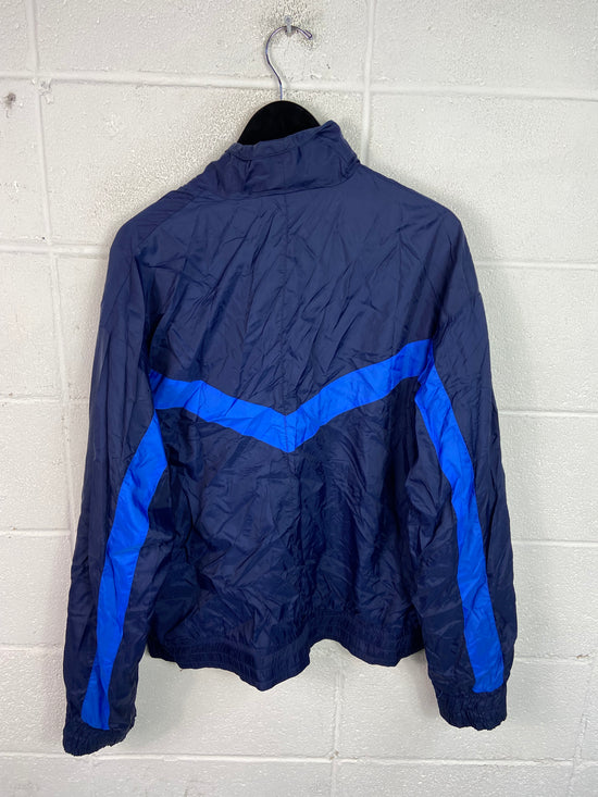 VTG 90s Aqua Nike Blue Windbreaker Jacket Sz L