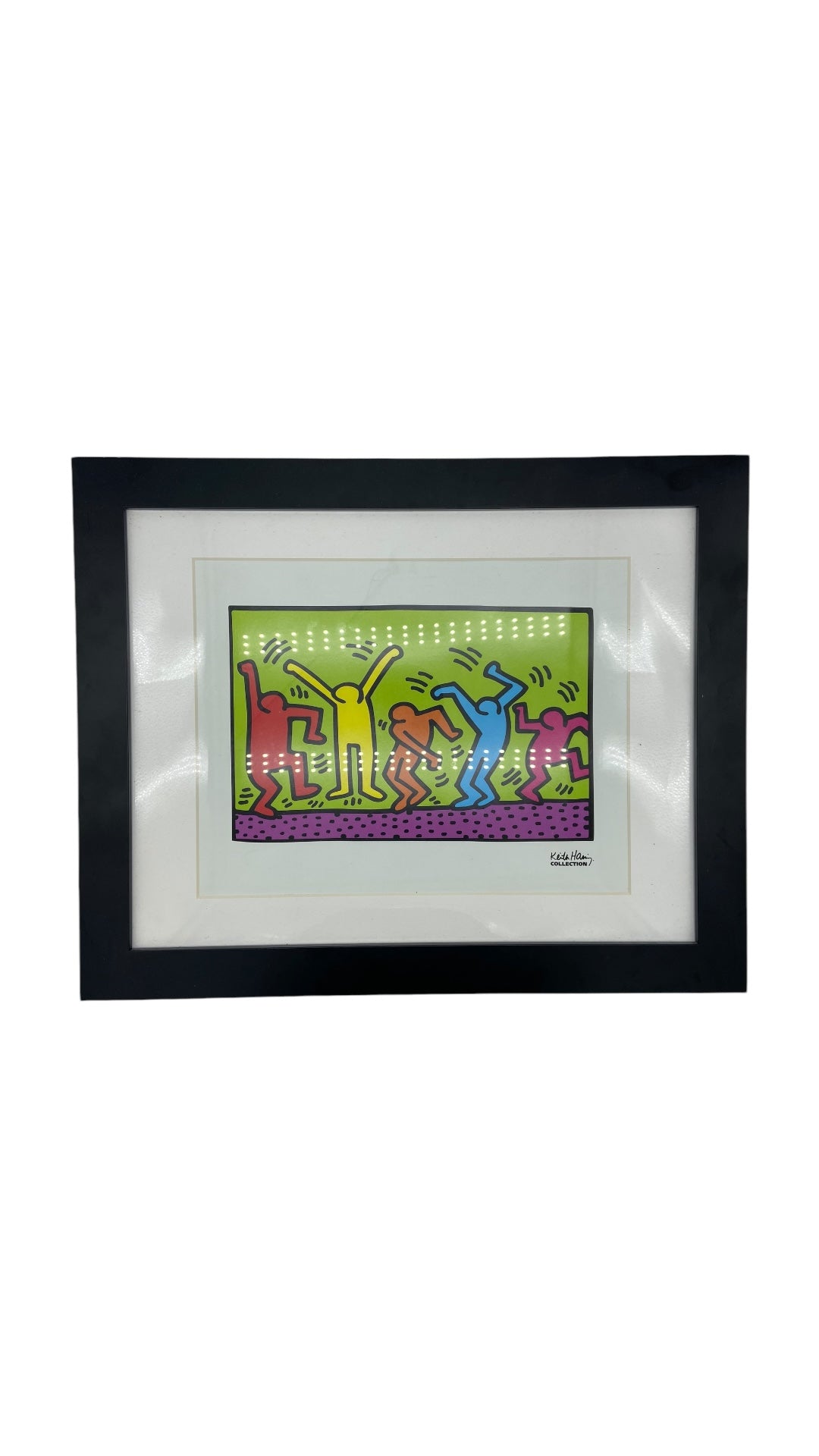 Keith Haring Collection Framed Print Sz 16"x20"