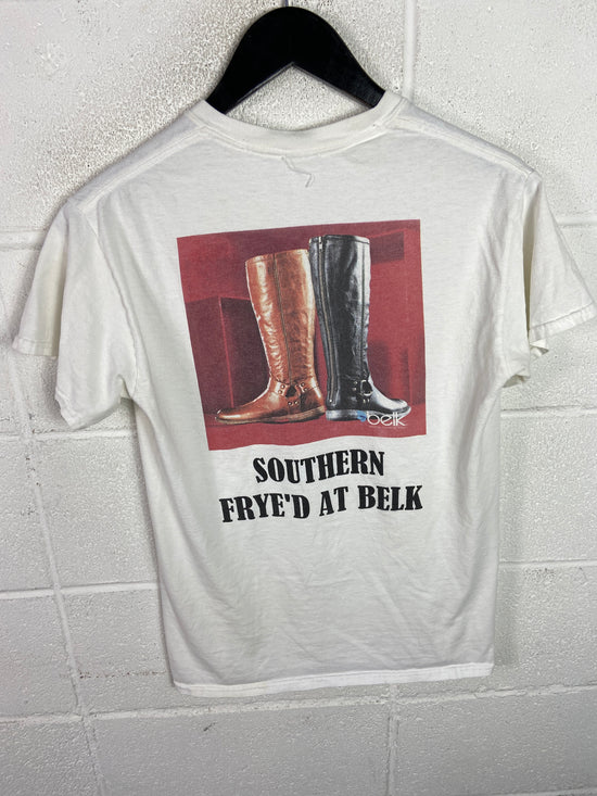 VTG Belk Boots "Southern Fry'd" Tee Sz S