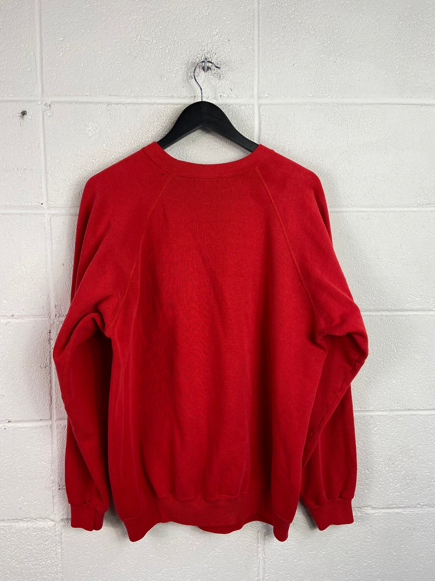 VTG US Marines 80's Red Emblem Crewneck Sz XL