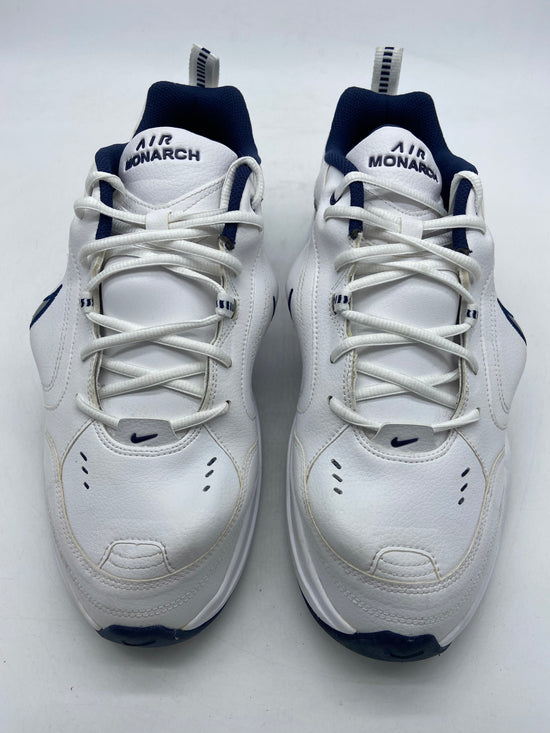 Preowned Martine Rose x Air Monarch IV 'White Navy' Sz 12M/13.5W AT3147-100