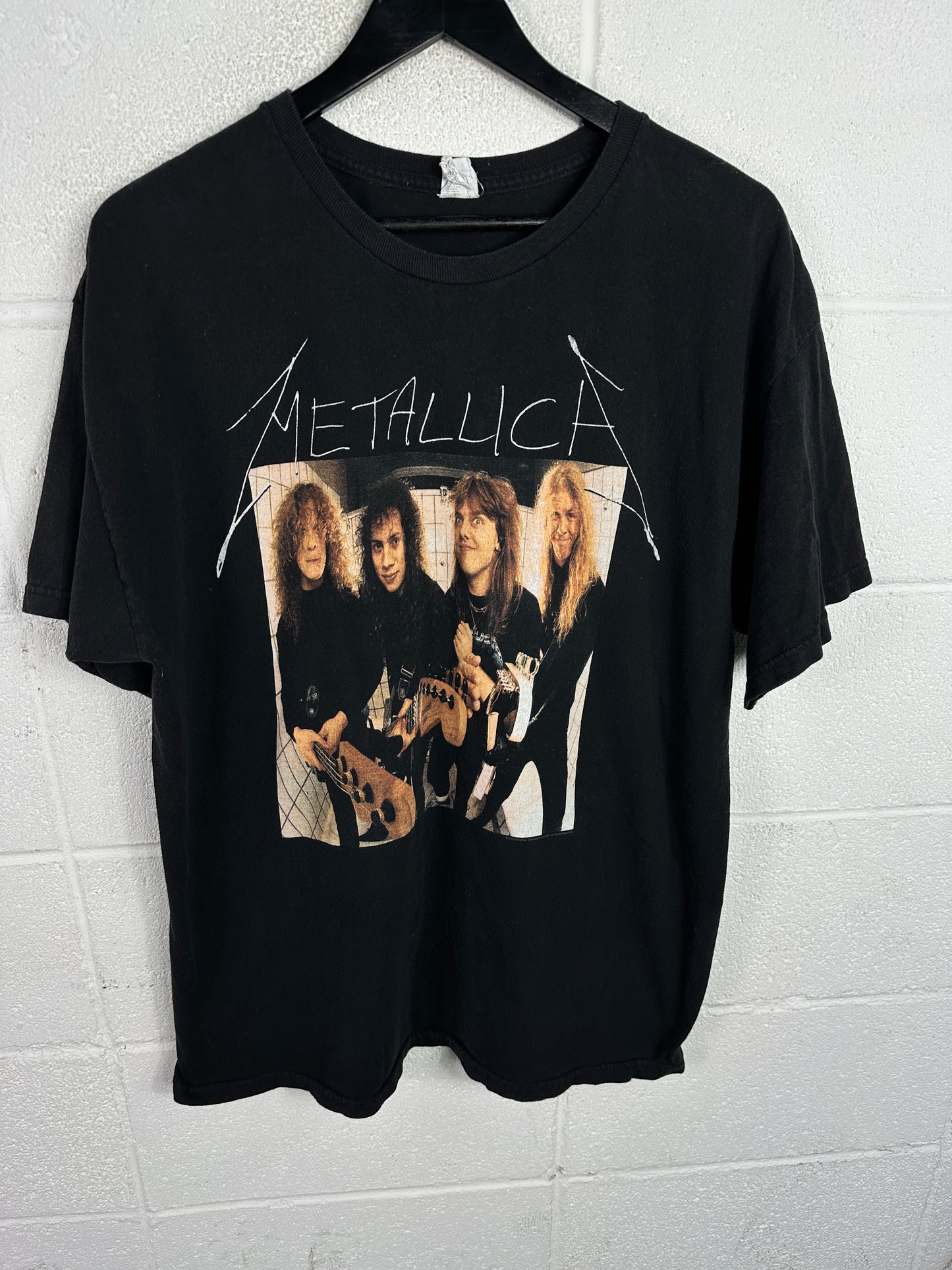 Y2K Metallica Metal Band Tee Sz L