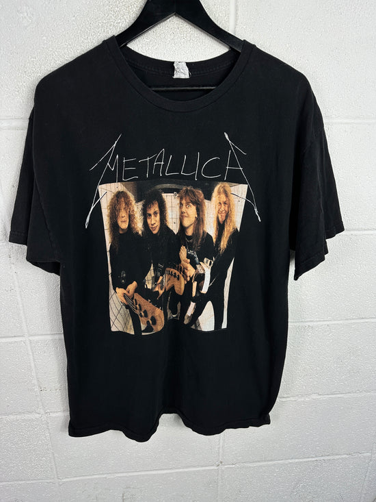 Y2K Metallica Metal Band Tee Sz L
