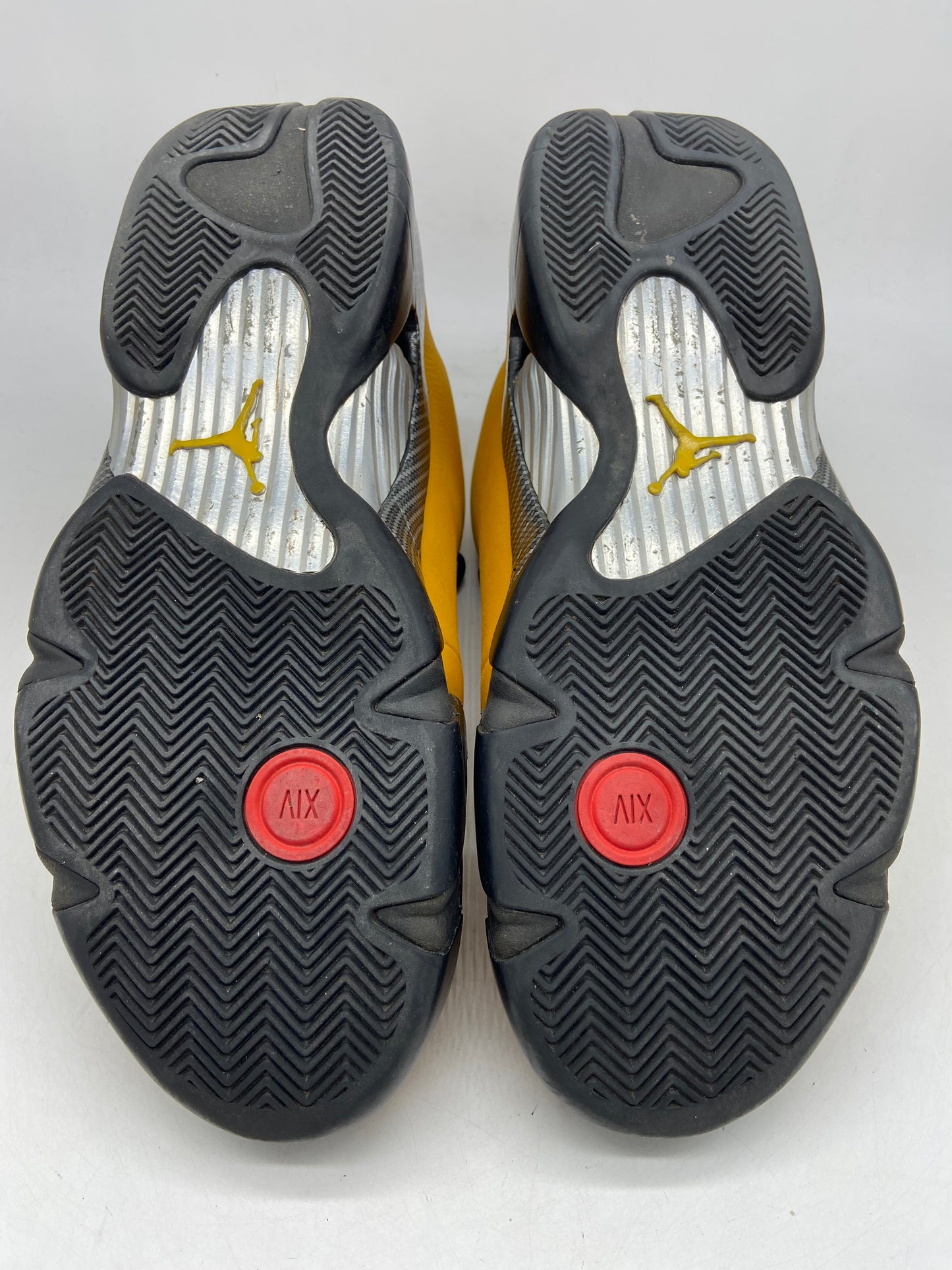 Preowned Air Jordan 14 Retro 'Reverse Ferrari' Sz 14M/15.5W BQ3685-706