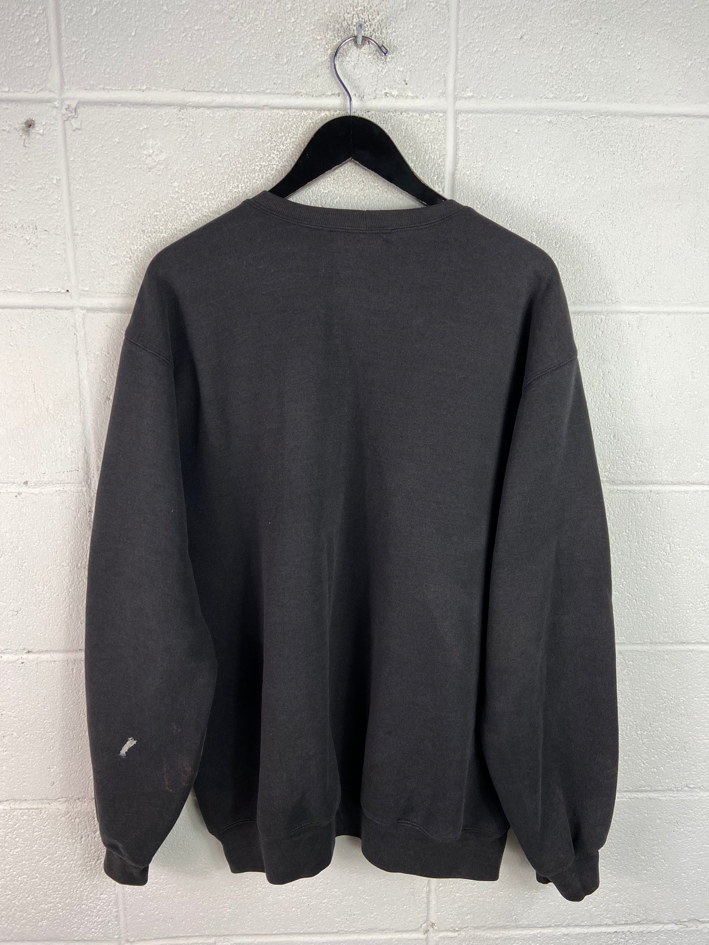 Y2K Carhartt Blank Black Crewneck Sz XL