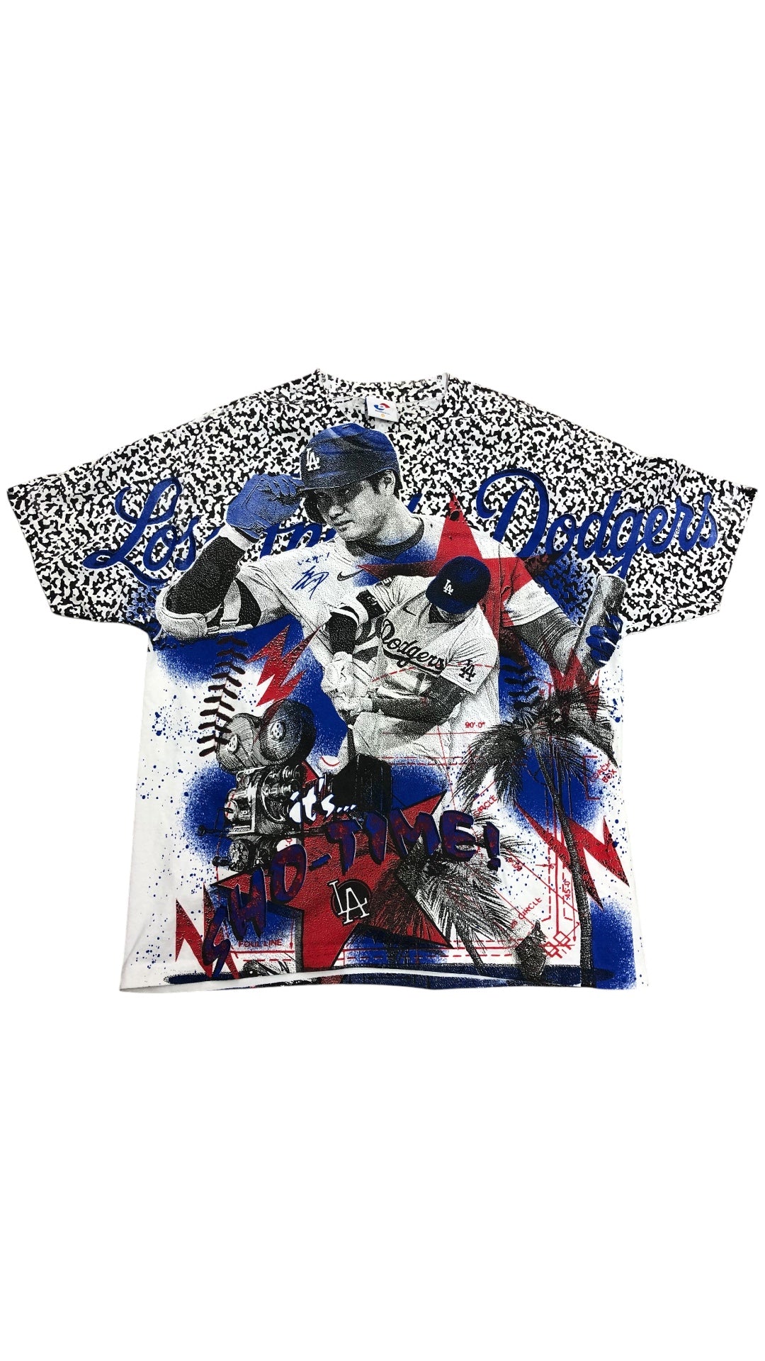 Backstock Co Los Angeles Shohei Ohtani Dodgers AOP Tee