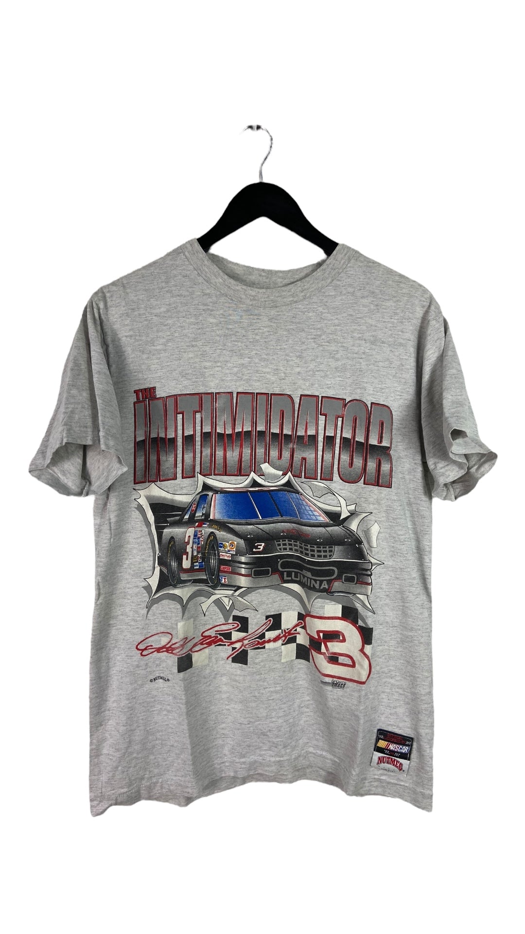 VTG Dale Earnhardt The Intimidator Nutmeg Tee Sz L