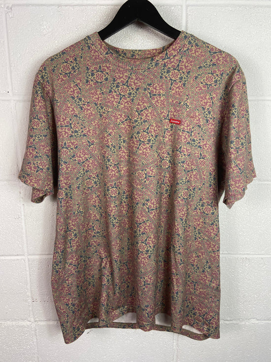 Supreme Red Mosaic Tee Sz M