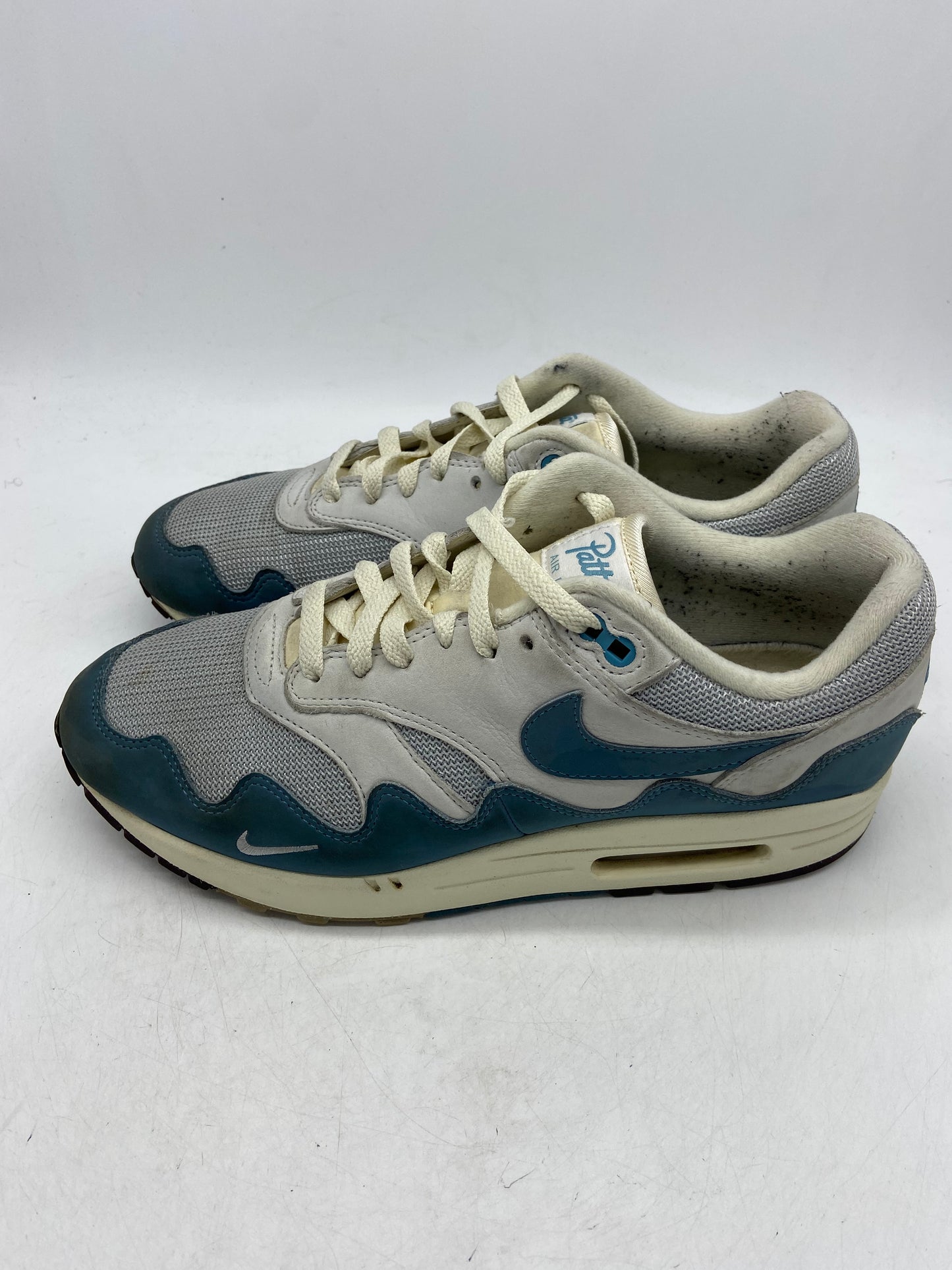 Preowned Nike Air Max 1 Patta Waves Aqua Sz 10M/11.5W DH1348-004