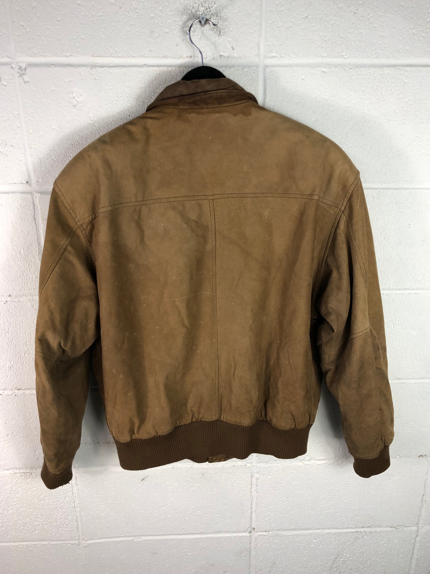 VTG Rock Creek Suede Leather Jacket Sz Med