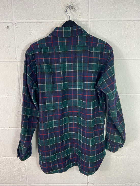 VTG Pendleton Flannel (Green/Blue) Sz L