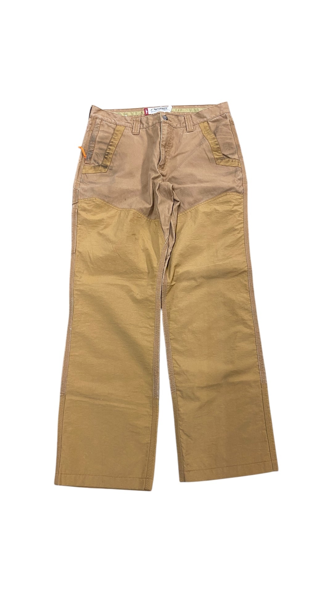 Y2K Mountain Khakis Double Knee Hiking Pants Sz 35x32