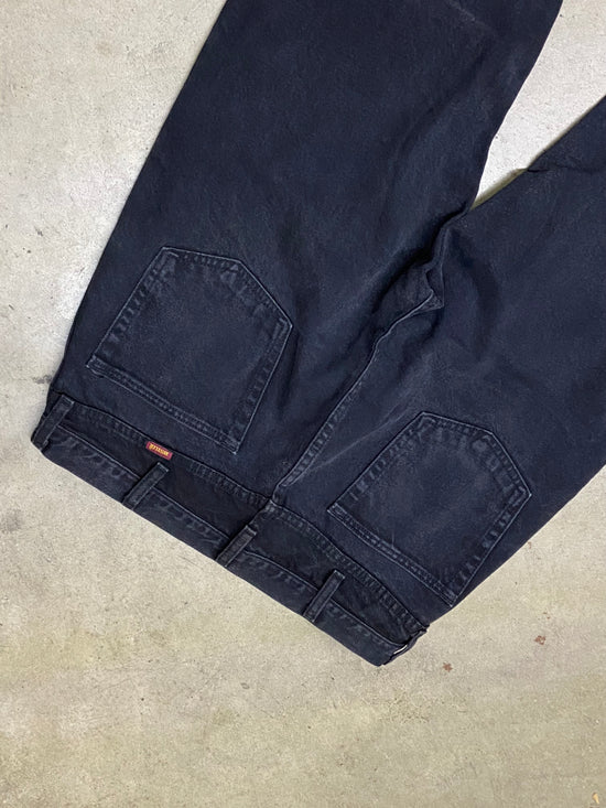 VTG Black Rustler Denim 36x30