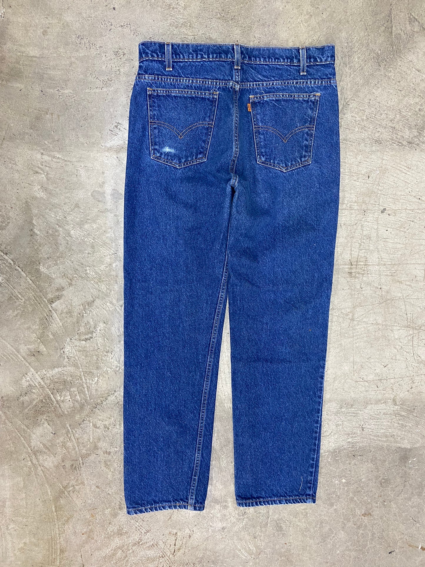 VTG Levi's 505 Straight Leg Blue Denim Jeans Sz 36x32